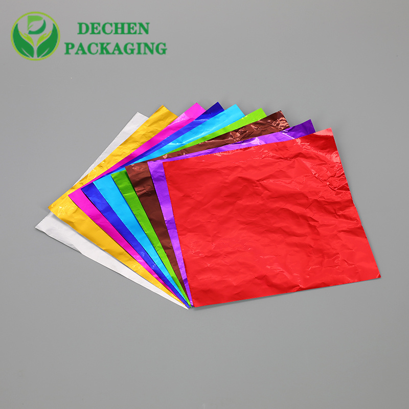 Paper Aluminum Foil For Egg Chocolate Wrapping